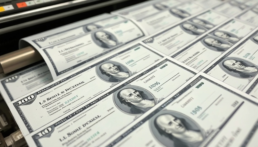 US Treasury checks printing, related to Social Security retirement options Muskegon.