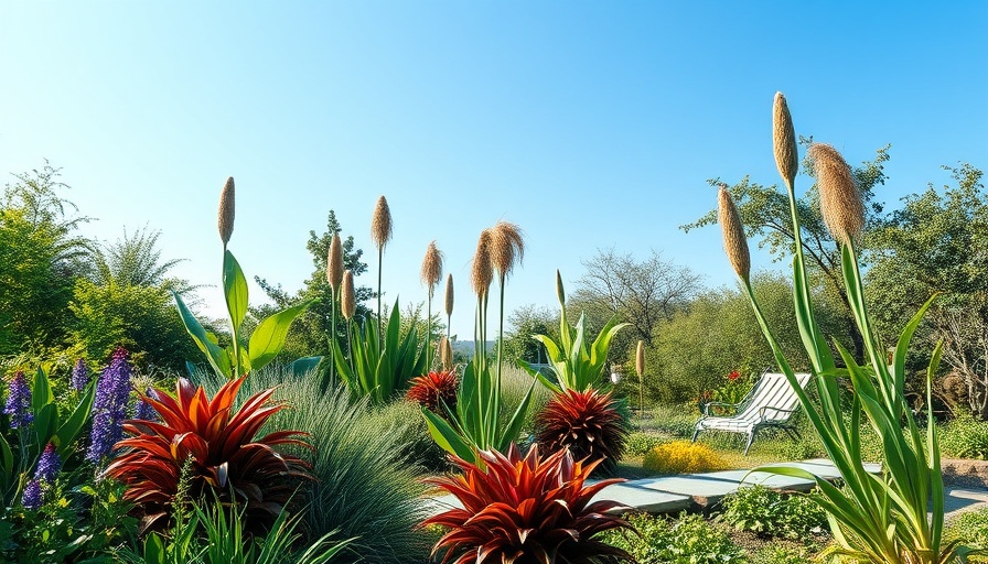 Sustainable landscaping innovations in Muskegon with lush greenery.