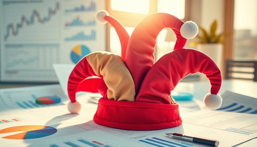 Tectonic R&D growth illustrated with graphs and a jester hat.