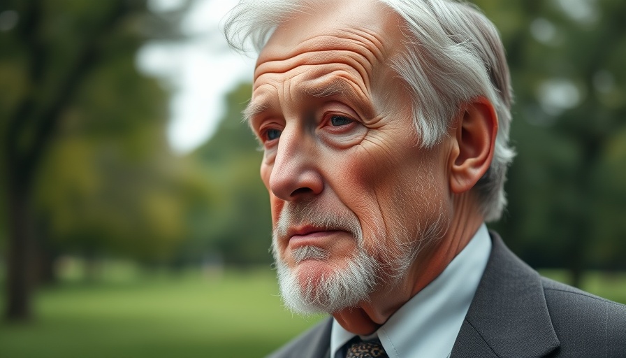 Distinguished older man outdoors reflecting on 401(k) retirement plan options.