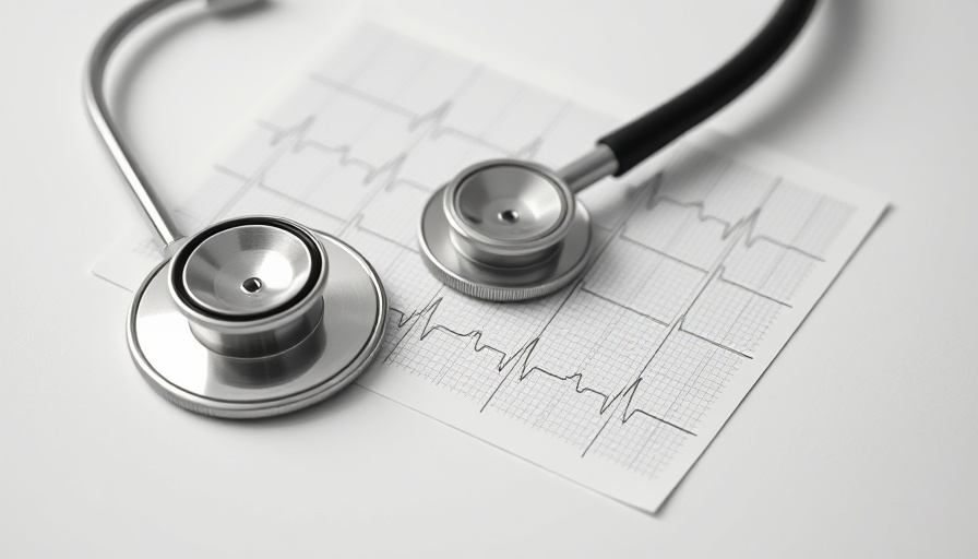 Stethoscope on ECG printouts signifying Senior Citizens Health Fair focus.