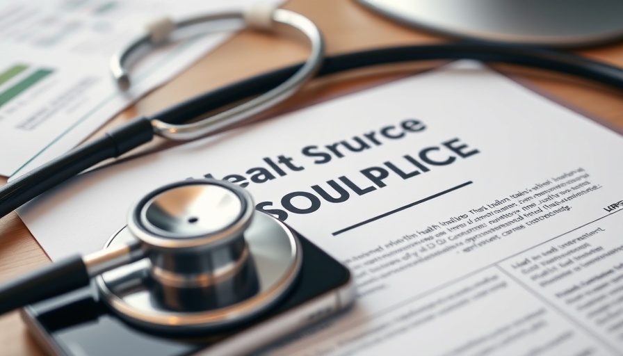 Close-up of a health insurance policy with a stethoscope and smartphone, illustrating short-term health insurance for seniors.