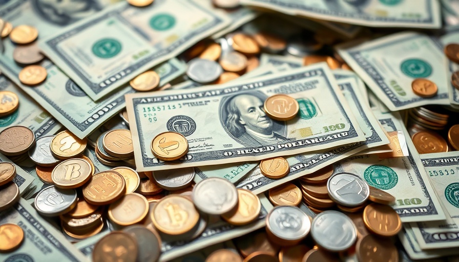 Currency close-up related to Muskegon Social Security retirement sign up.