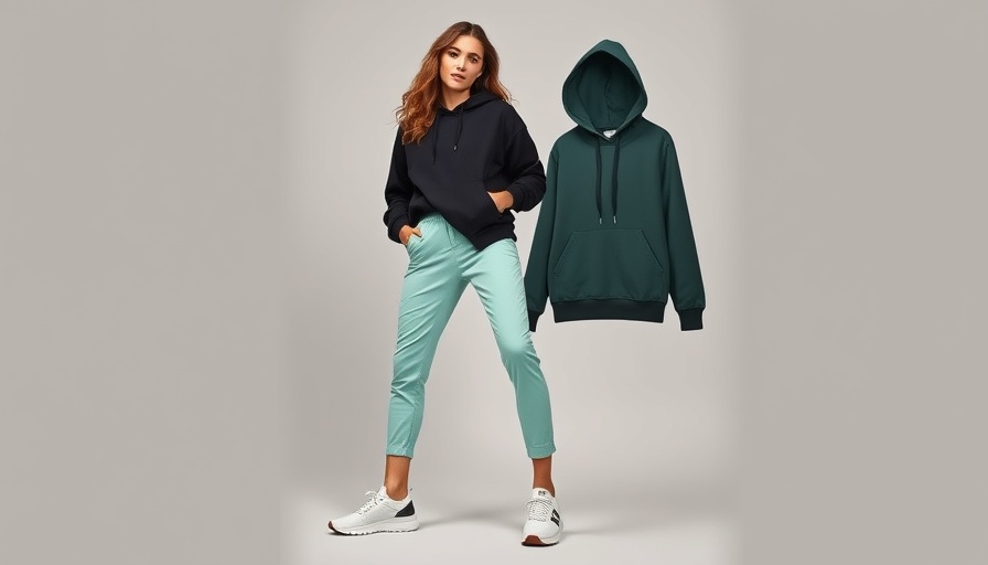 Vuori activewear sale 2025: Mint joggers and black hoodie.