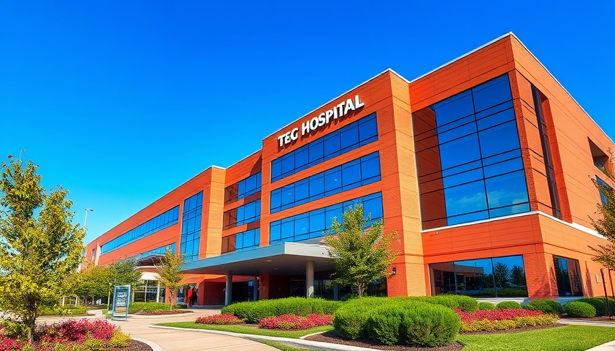 Memorial Hospital Gulfport exterior showing Medicare Medicaid services.