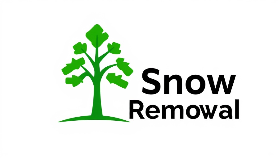 Tree removal services logo with green tree graphic.