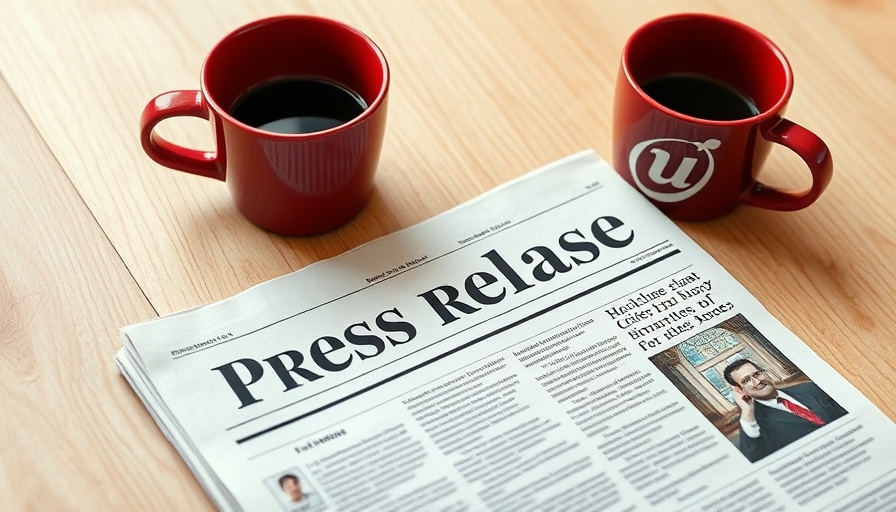 Press release on desk with coffee cup, Emergency Tree Removal Services Dallas GA