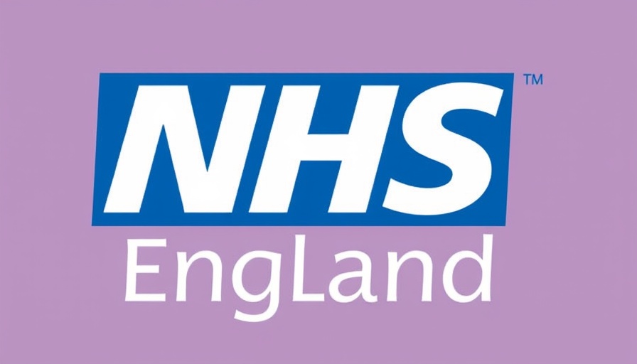 NHS England logo representing healthcare authority
