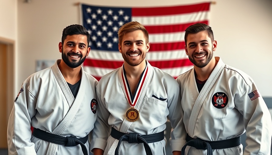Gurnee karate classes medal celebration with instructors.