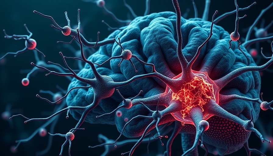 3D illustration of neurons depicting Alzheimer's impact for registry participation.