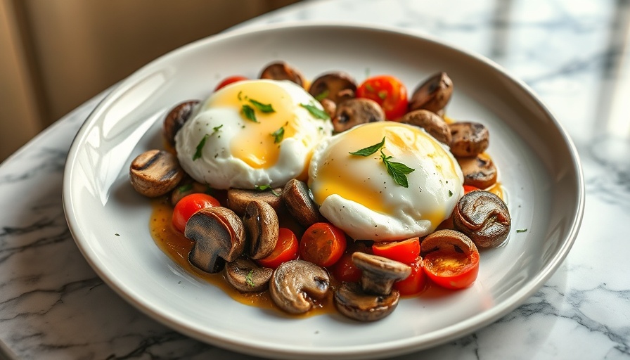 Mediterranean diet meal with eggs lowers dementia risk.