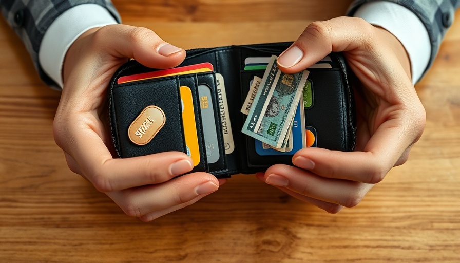 Close-up of hands with wallet and cards, symbolizing cashless treatment issues in health insurance.