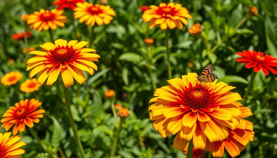 Beautiful perennials for southern gardens with vibrant blanket flowers.