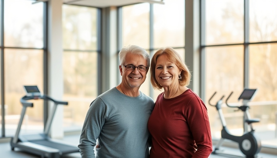 Smiling couple in rehab facility, emphasizing sports injury prevention strategies.
