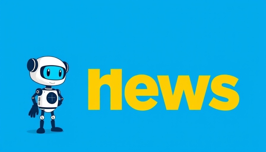 AI technology promo banner in minimalist style.