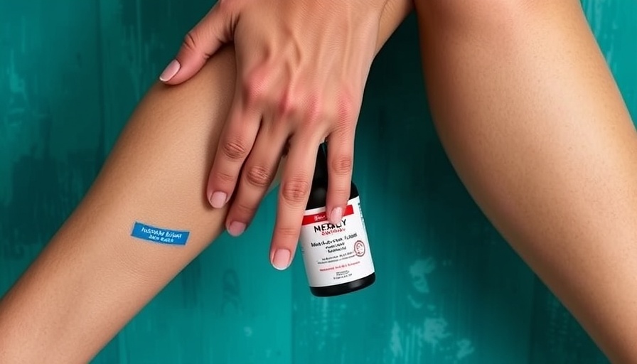 Best muscle pain relief creams comparison with hand on leg.