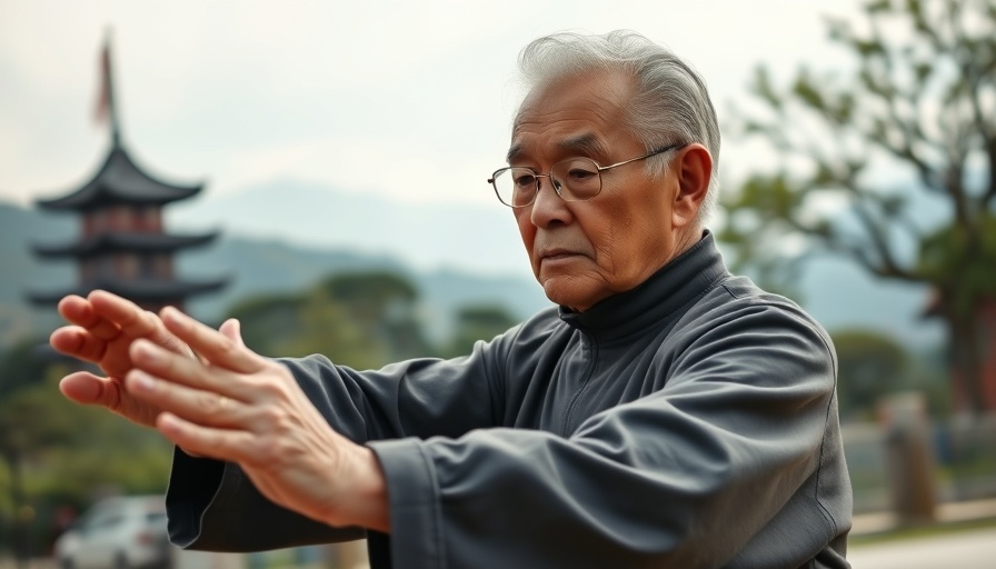 1980s Wushu practitioner showcasing traditional martial arts.