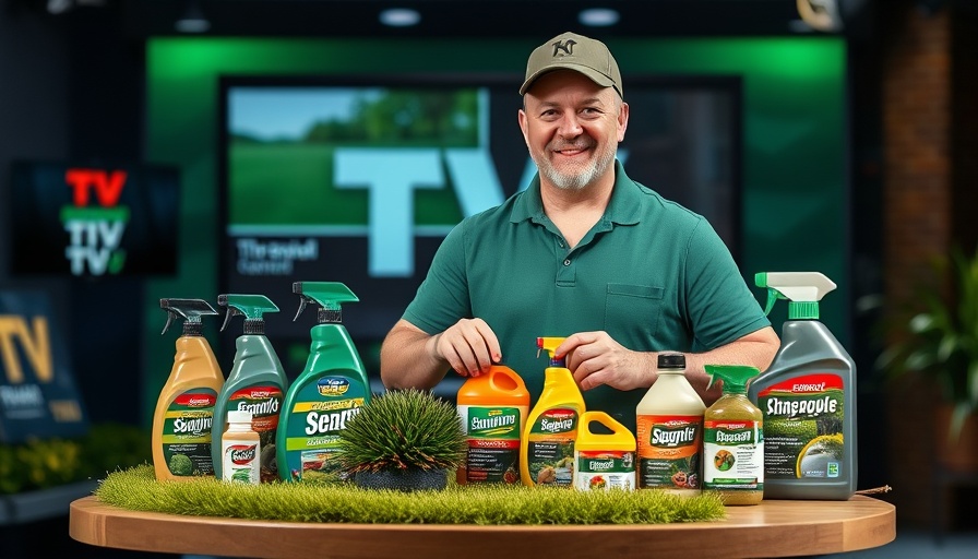 Expert discusses fall lawn care tips in studio setting.