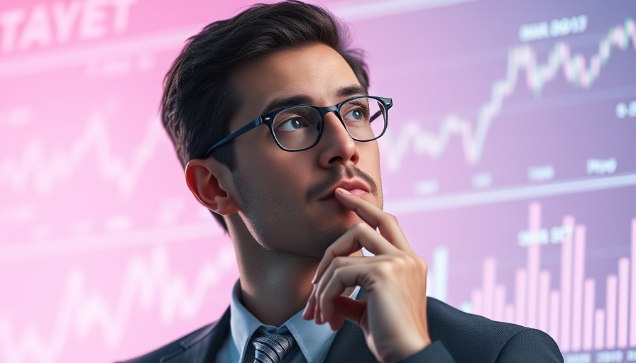 Businessman analyzing financial graphs to maximize benefits in Muskegon.