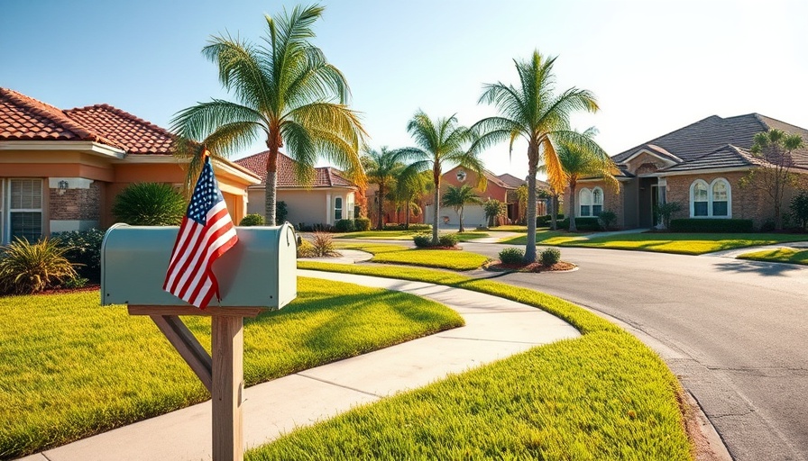 Fresh sod installation in Northeast Florida neighborhood with palm trees.