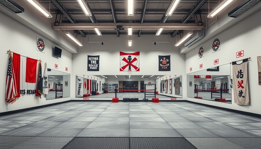 Modern martial arts studio for self-defense training in Tulsa.