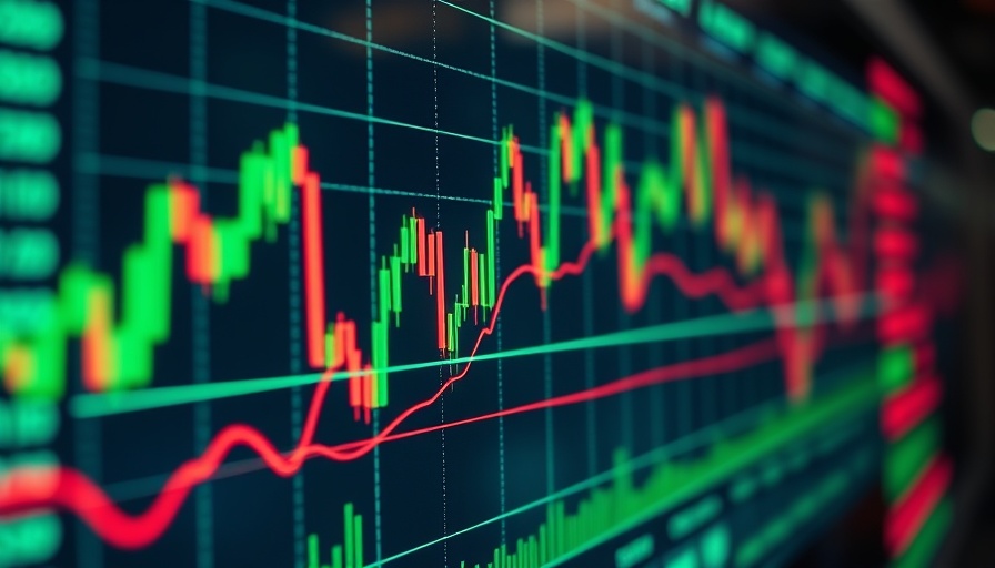 Stock market chart analysis for Dow Jones August 2025 in vibrant colors.