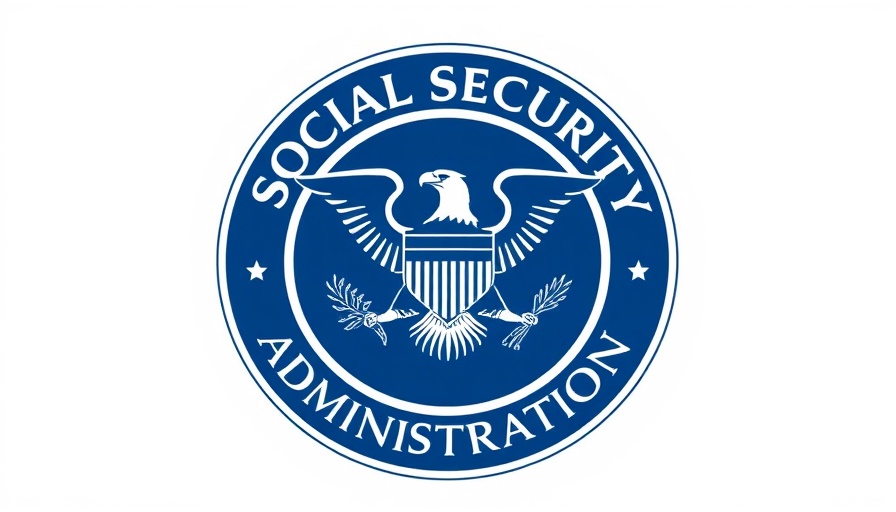Social Security Administration logo eagle emblem.