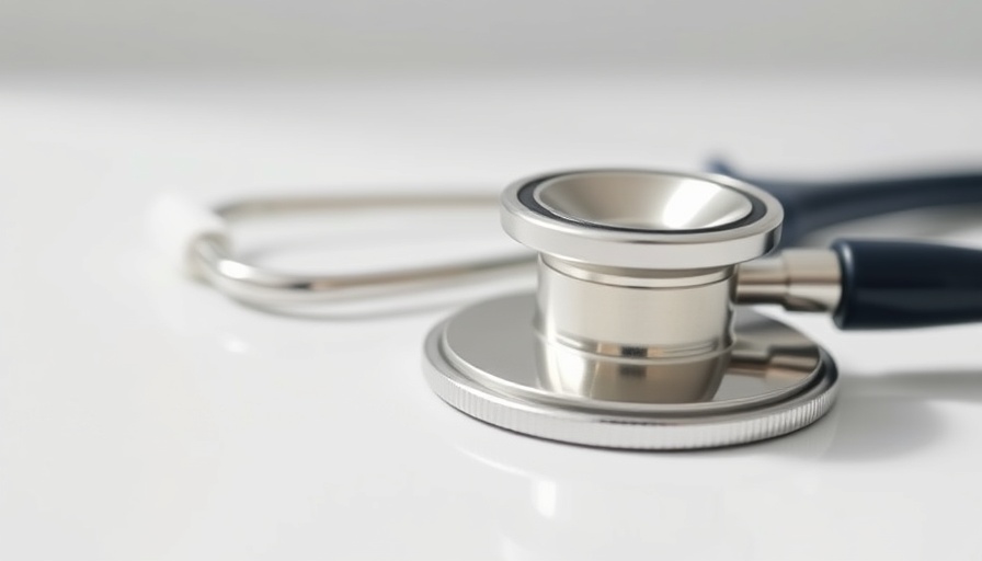 Close-up of metallic stethoscope on white surface related to Pennsylvania health insurer penalties.