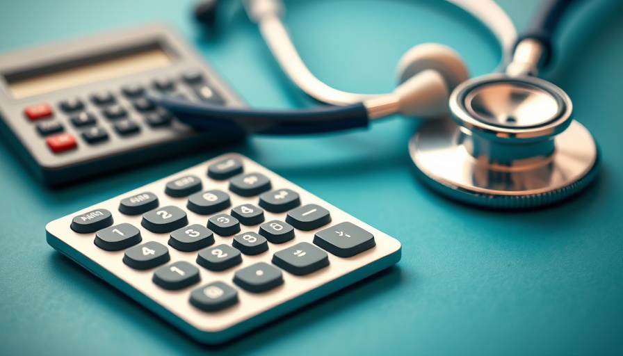 Calculator and stethoscope representing state-directed payment quality evaluations.