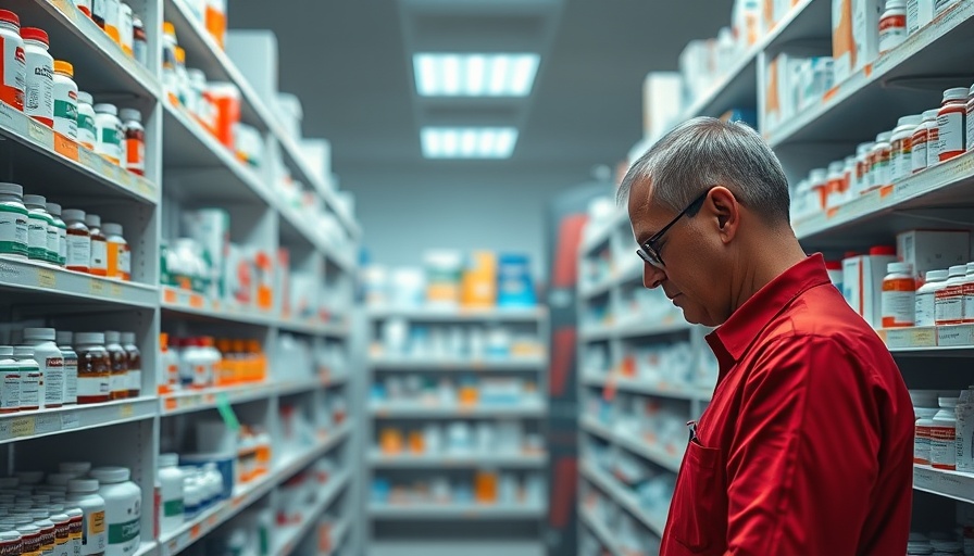 Pharmacist organizing medicine in a busy pharmacy, representing Virginia Medicaid drug spending.