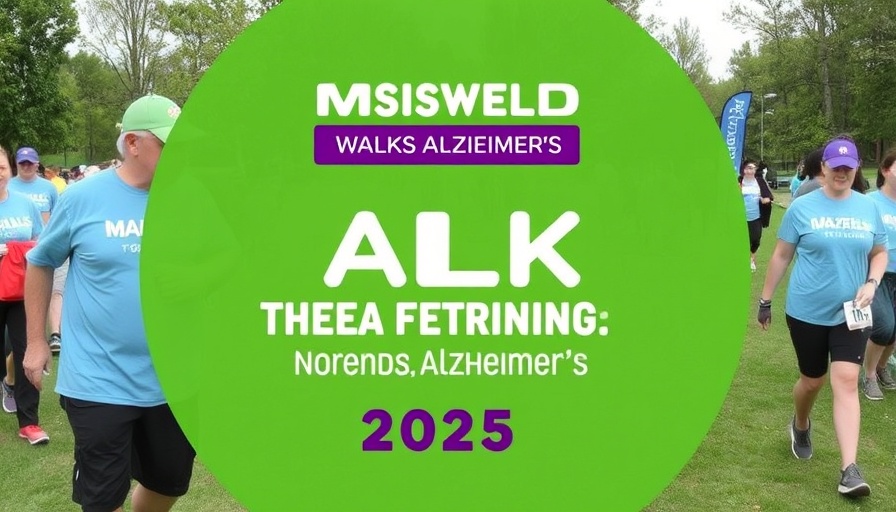 Mansfield Walks To End Alzheimer's in 2025 event