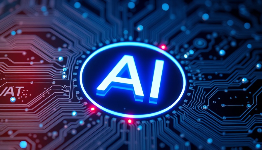 AI symbol on digital circuit board representing AI ETF investment strategies.