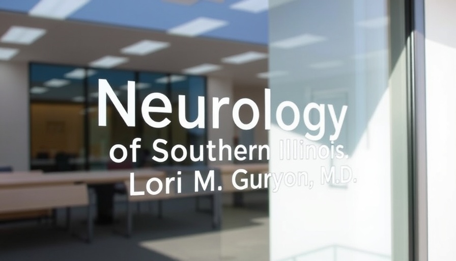 Neurology office window reflecting natural light for Alzheimer's detection.