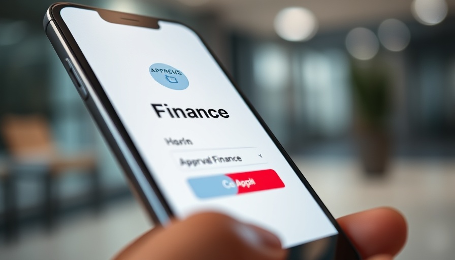 Finance approval on smartphone, Upstart tech stock decline 31%