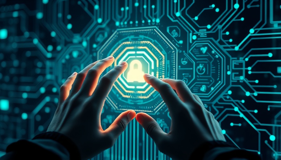 HavocAI innovation depicted through a futuristic AI hologram