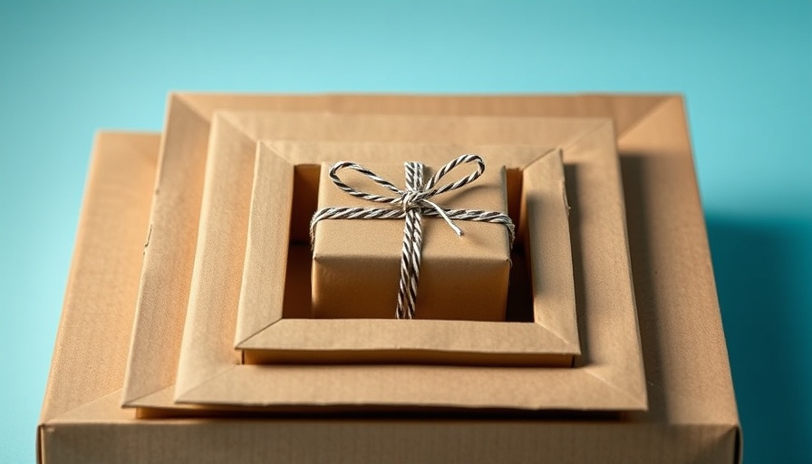 Cardboard boxes and gift illustrating packaging strategies for consumer engagement.