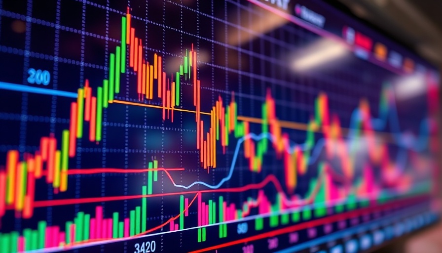 Philippines' biggest IPO illustrated graph with stock market trends.