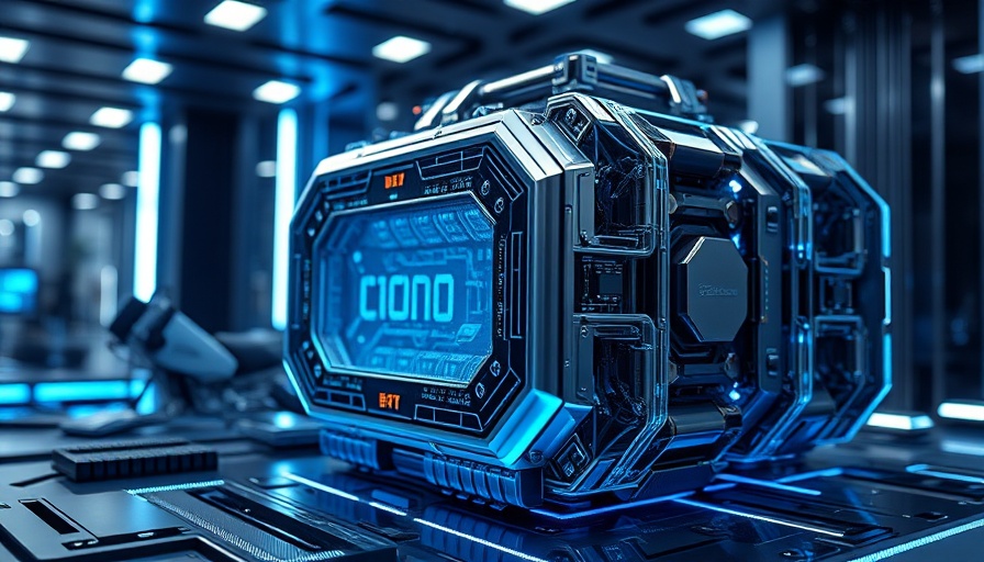 Futuristic quantum computer in a sustainable data centre