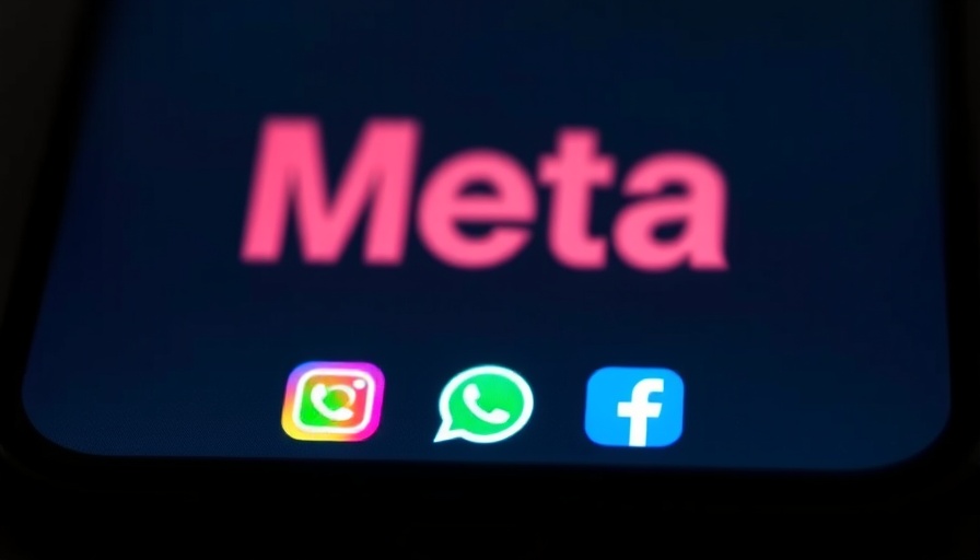 Meta UK ad tracking lawsuit settlement image with Meta logo and app icons.