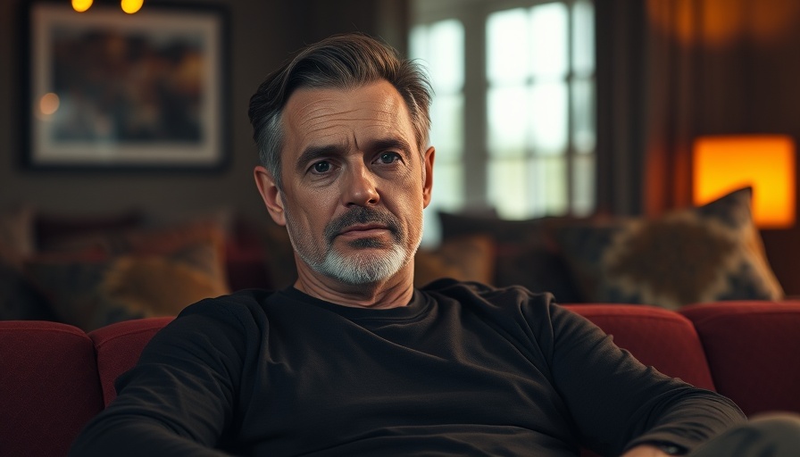 Confident man on sofa in 'The White Lotus' Season 3 review scene.