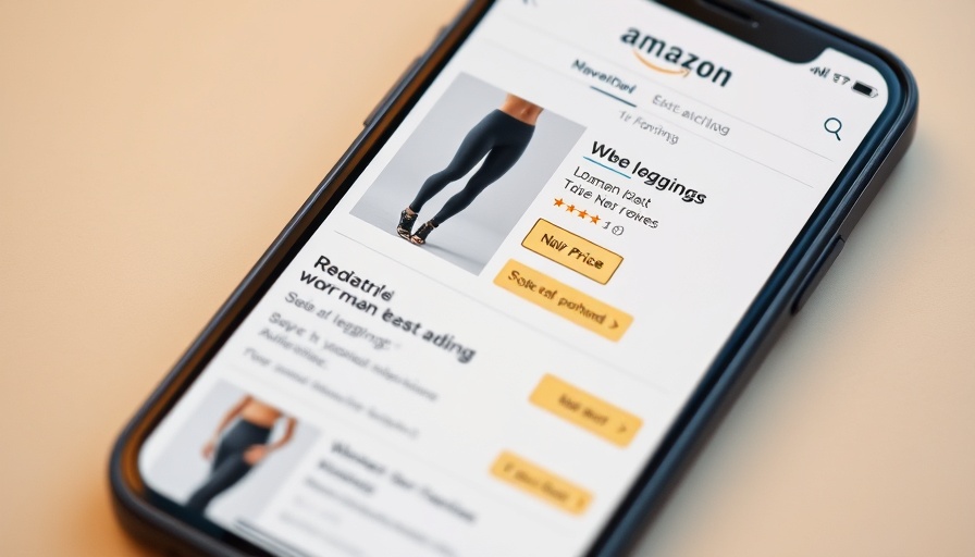 Amazon AI shopping agent on smartphone display screen