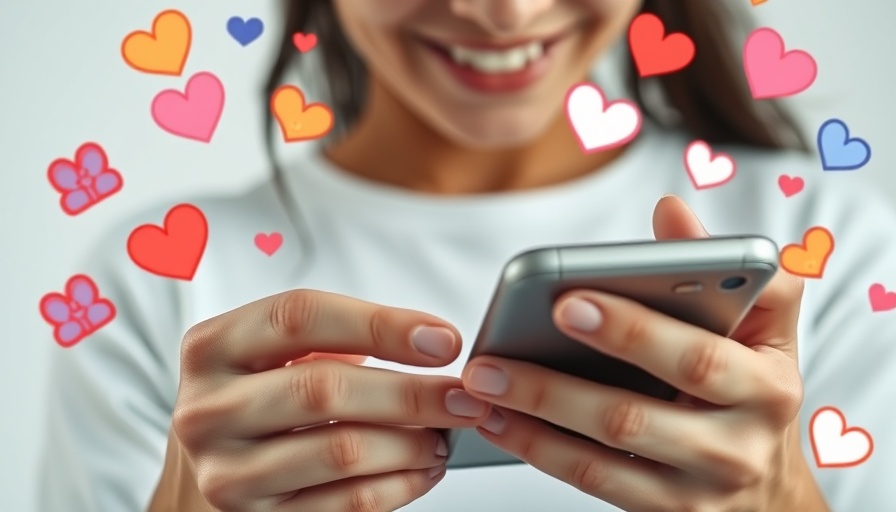 Achieving more social media followers with engaging notifications on a smartphone.