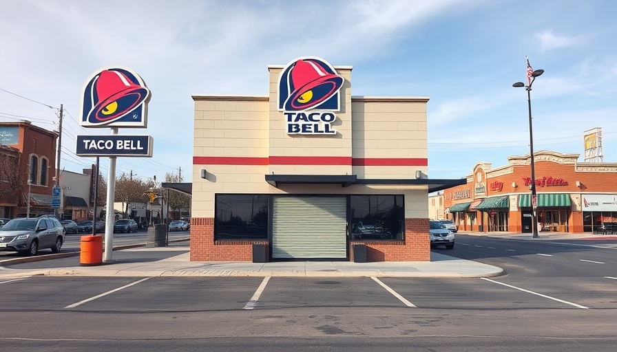 Taco Bell Australia exit: closed restaurant exterior view