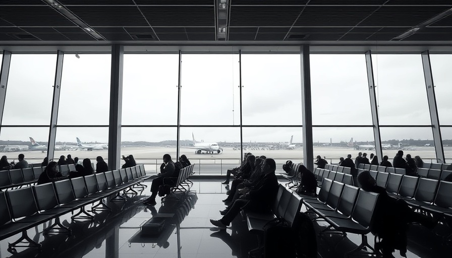 Empty airport terminal highlighting FAA staffing issues leading to Newark cancellations.