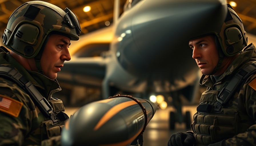 Military personnel inspect missile under aircraft, showcasing UK-German 2000km deep strike capability.