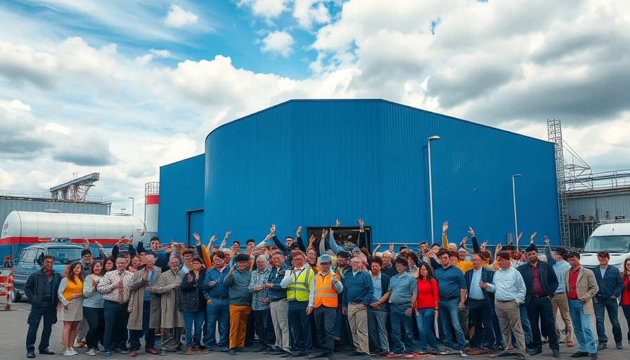 Vancouver Drydock Operations Center opening with staff and new facility.