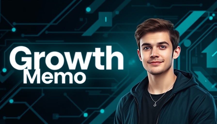 International SEO with AI promotional image featuring a young man.