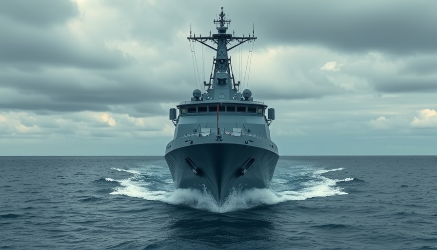 Naval ship at sea representing US Navy deployment changes.