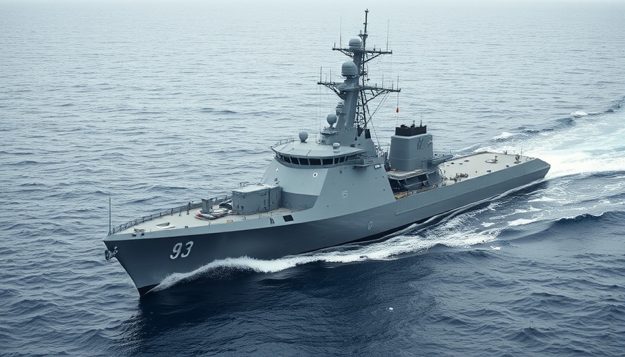 USS Pierre Commissioning: Modern warship navigating calm seas.