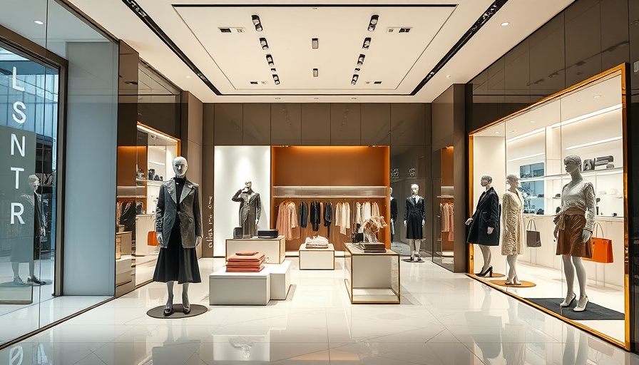 Sleek modern luxury store interior highlighting consumer trends.